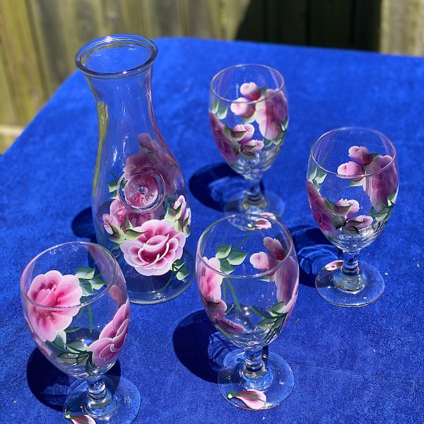 Wine Glasses Etsy