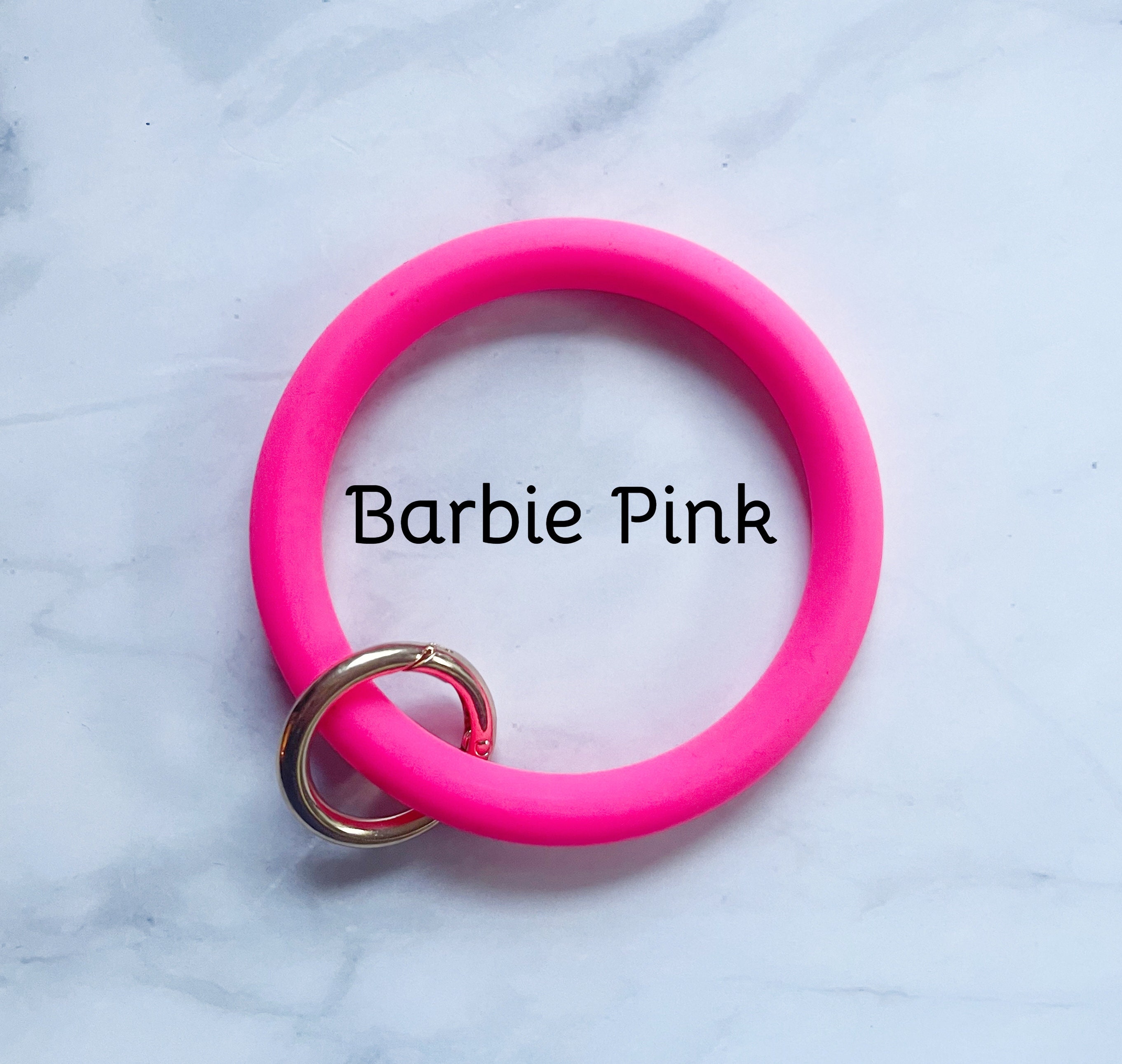 Silicone Key Ring Bracelet Silicone Keychain Silicone Bangle Etsy