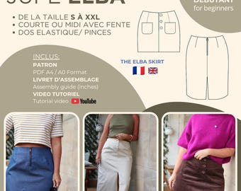 Patrón de falda ELBA