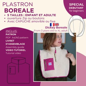 Latzmuster Boreal / mit Kapuze