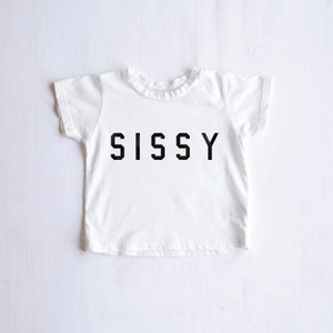 Baby White Sissy™ Girls Tee image 2