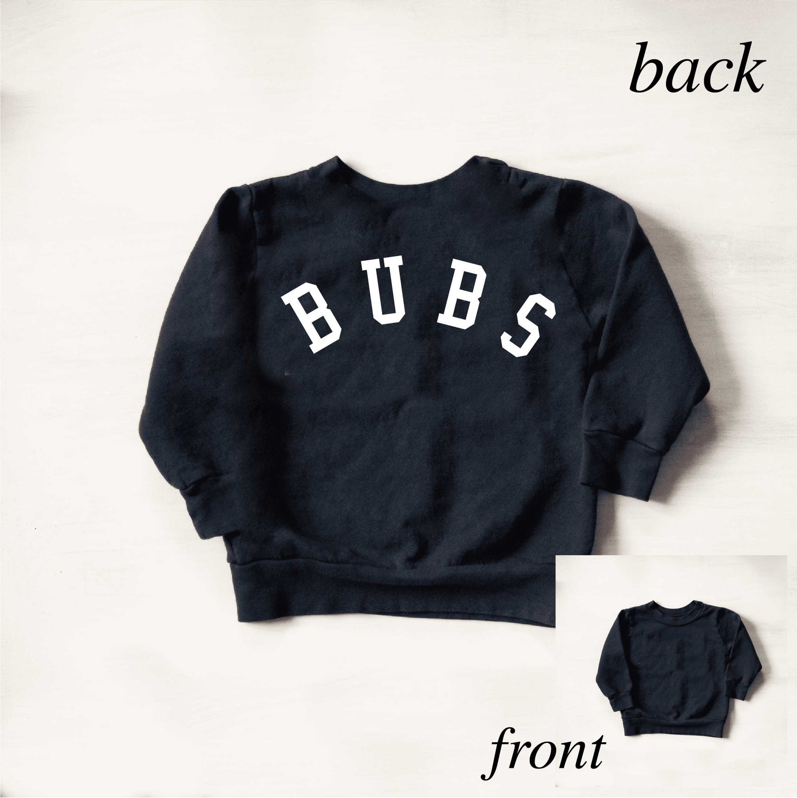 bubs sweatshirt