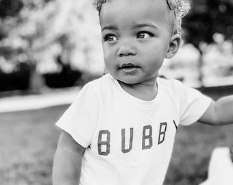 Baby BUBBY Shirt | BUBBY White Tshirt, Baby Brother Shirt, Baby Brother Shirt, Brother tee, Sibling Shirts, Big Bro shirt, Pima Cotton