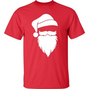 Santa Claus Face Christmas Men&#39;s T-Shirt