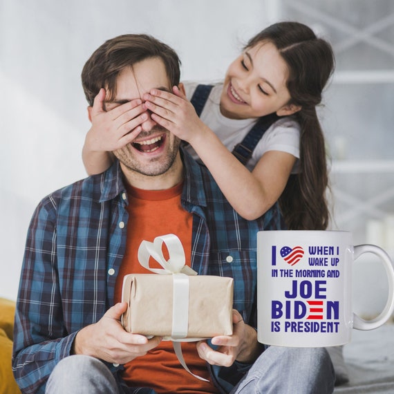 Joe Biden President Mug  USA Heart Flag, Political Democrat Gift - Etsy