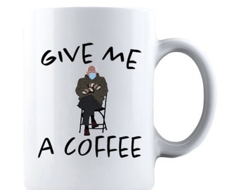 Bernie Sanders Mittens Ceramic Coffee Mug