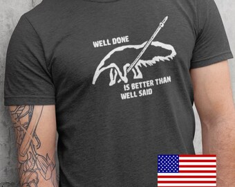 Hunter-Gatherer Anteater Graphic Tee | American-made multipurpose t-shirt for outdoor, fitness, and casual use