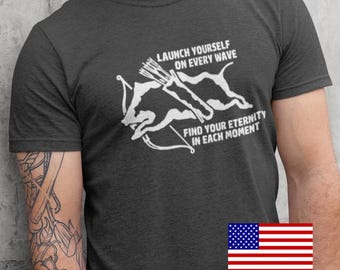 Bow and Arrow Boar Graphic Tee | American-made multipurpose t-shirt for outdoor, fitness, and casual use