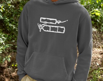 Blowtorch Extinguisher Sweatshirt | Unisex Hoodie | Outdoor Gear | Surf Apparel | Beach Sweatshirts | Weird Designs