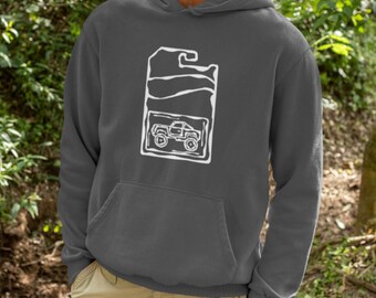 Toy Car Hoodie | Weird Designs | Unisex Outdoor Gear | Sweatshirts | Beach Apparel