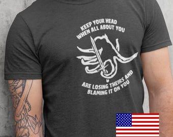 Knight Octopus Graphic Tee | American-made multipurpose t-shirt for outdoor, fitness, and casual use