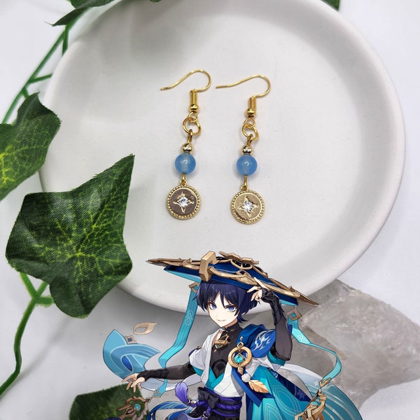 Wanderer Genshin Impact Inspired Earrings