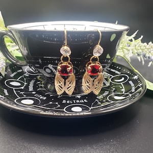 Cicada Jewel earrings