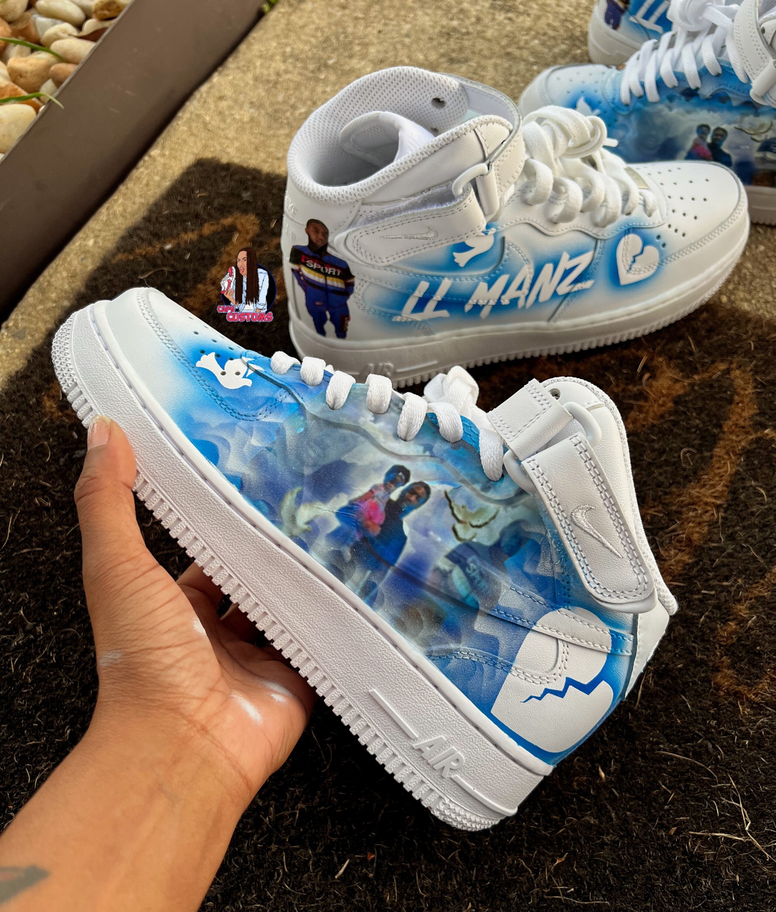 Custom Nike Air Force 1 Memorial Gift 