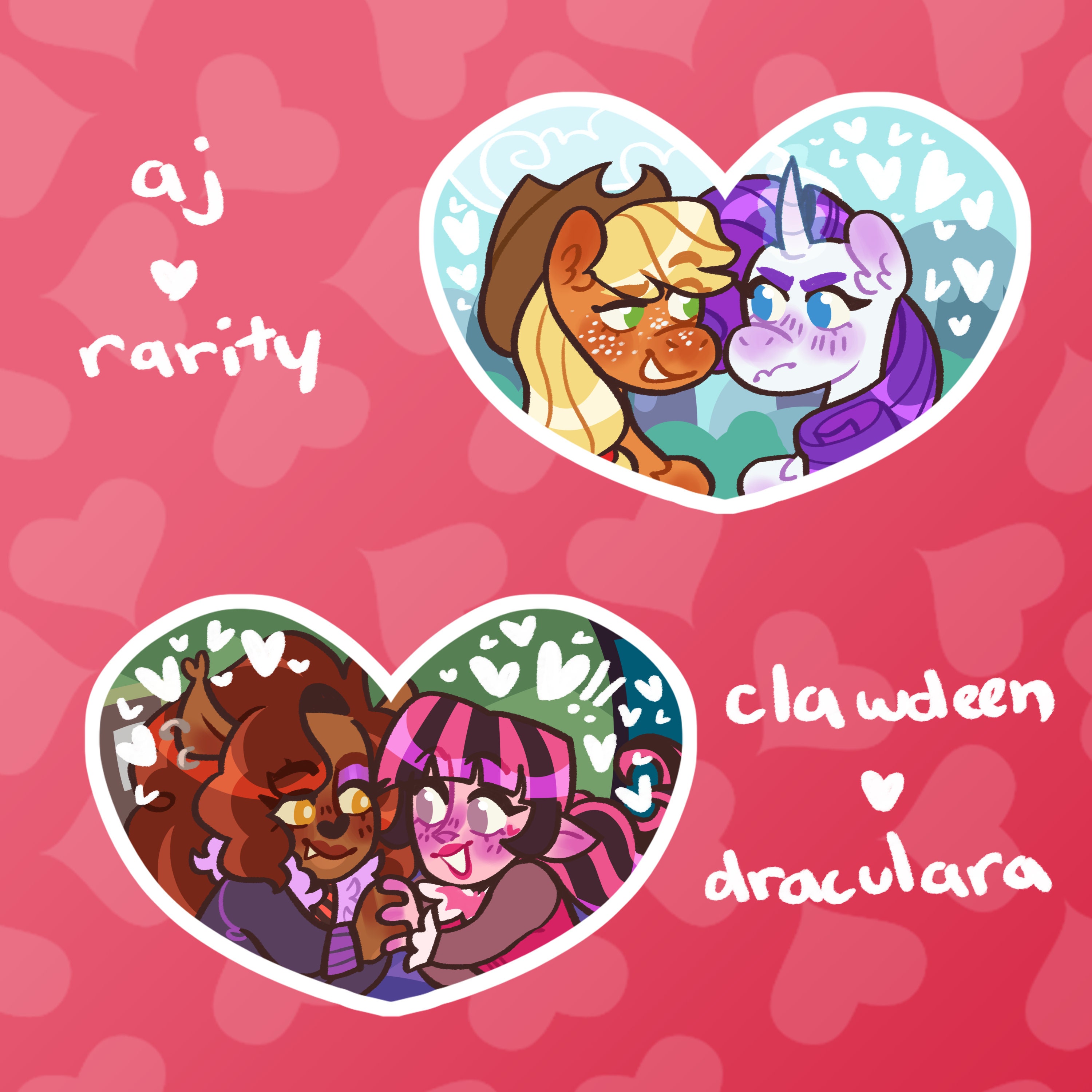 Fandom Ship Stickers Etsy