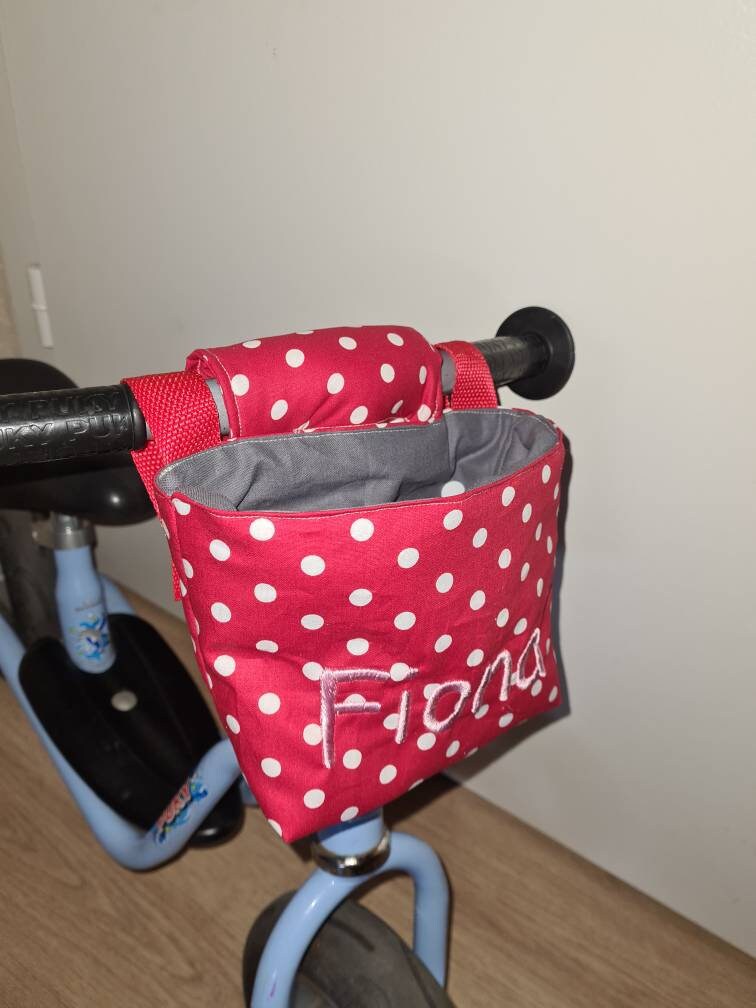 Handlebar bag balance bike scooter bike