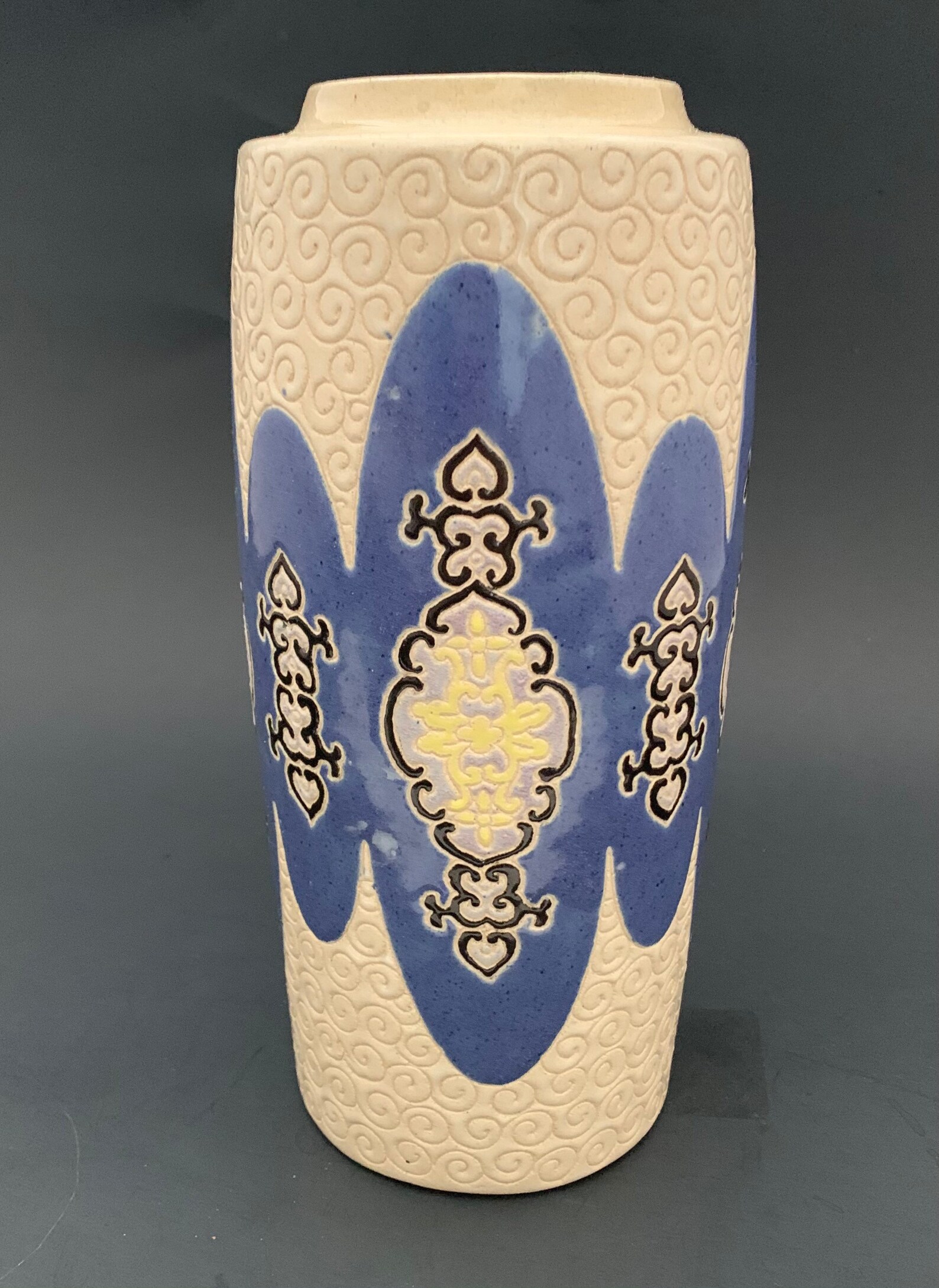 1960s Vietnam Pottery Vase/Dona Artexport Stoneware Etsy