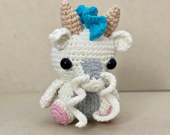 PATRÓN: Mini Dragón Haku/Patrón Amigurumi de Ganchillo/Anime/El Viaje de Chihiro/Amigo de Bolsillo/Gancho Kawaii/Animal de Peluche/Dragón Blanco
