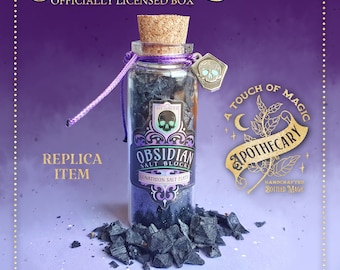 Replica obsidian Salt potion bottle - Crescent City - officially licensed SJM