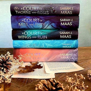 A Court of Thorns and Roses Dust Jacket set OFFICIALLY LICENSED image 4