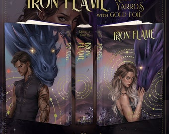 USA edition - Welcome to the Iron Flame - Fourth Wing OFFICIALLY LICENSED - Dust Jacket