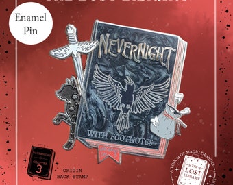 Uk, EU & other international Listing - Lost library pin collection - Nevernight