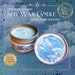 House of Sky and Breath candle tin - Crescent City - officially licensed SJM