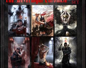 Print set - Nevernight - Bloodbath editions