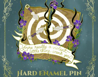 Deluxe Enamel pin - Violent Violets - Fourth Wing OFFICIALLY LICENSED