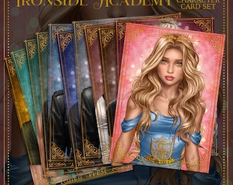 Ironside Academy - character card set - OFFICIALLY LICENSED - Jane Washington