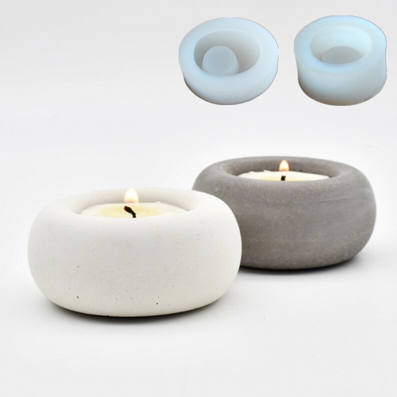 DIY Candlestick Silicone Mold For Handmake Candle Holder Etsy