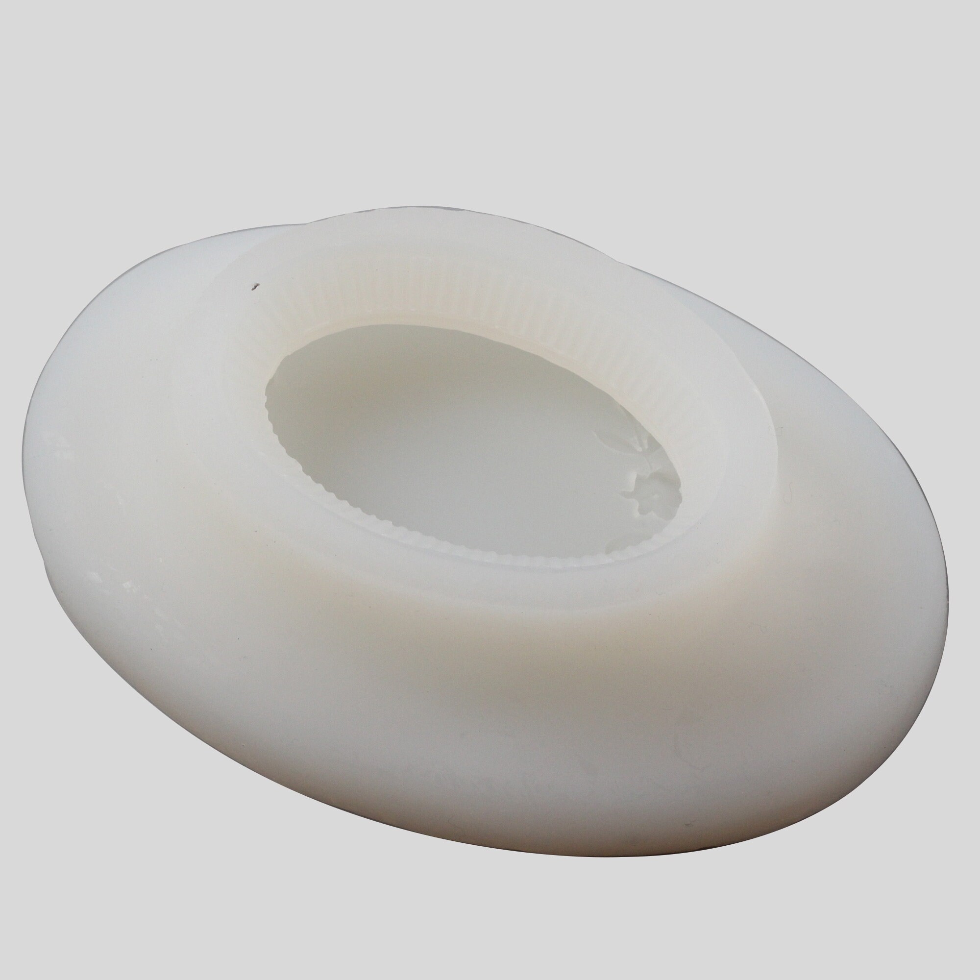 Round Cement Molds Silicone Concrete Soap Dish Mold DIY Etsy