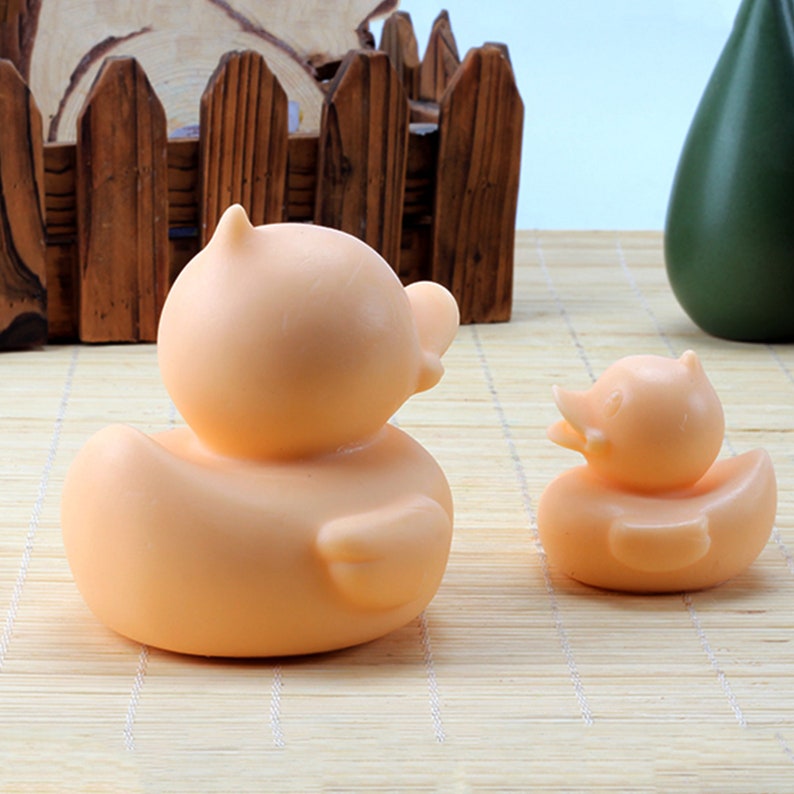 3D Cute Duck Shaped Silicone Soap Molds for Family Handcraft Etsy