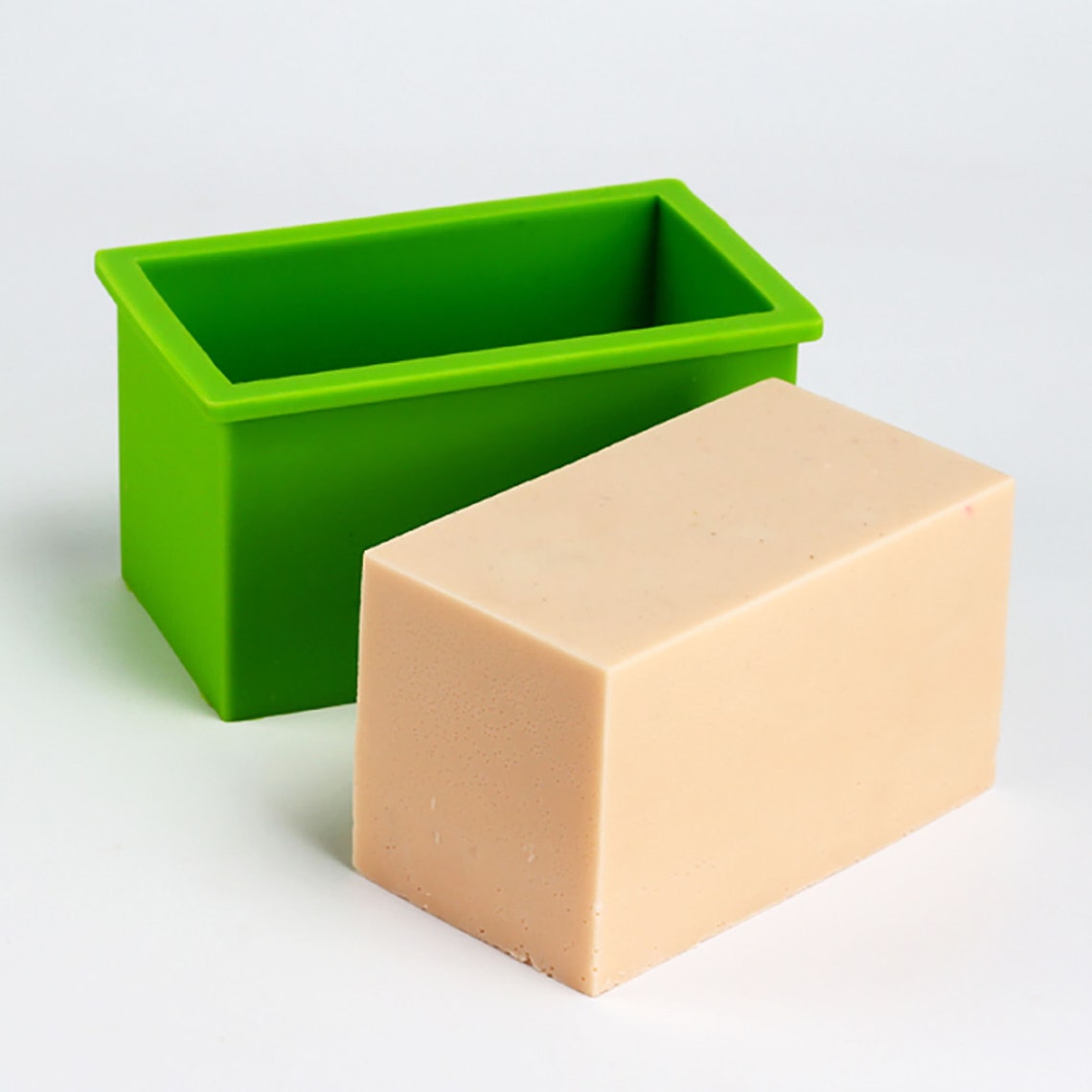 DIY Soap Mold Loaf Handmaking Silicone Small Rectangle Etsy