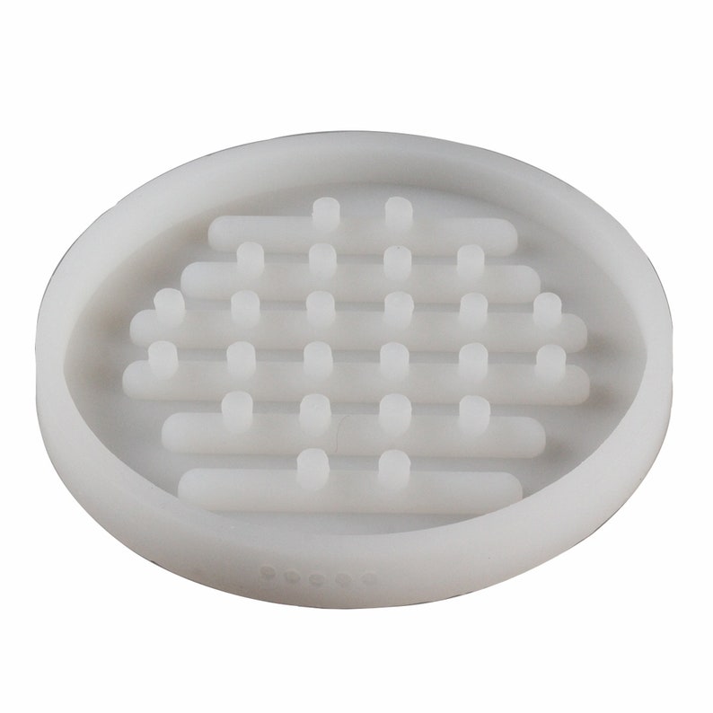 Bathroom Soap Dish Silicone Mold Handmade Round/Rectangular Etsy