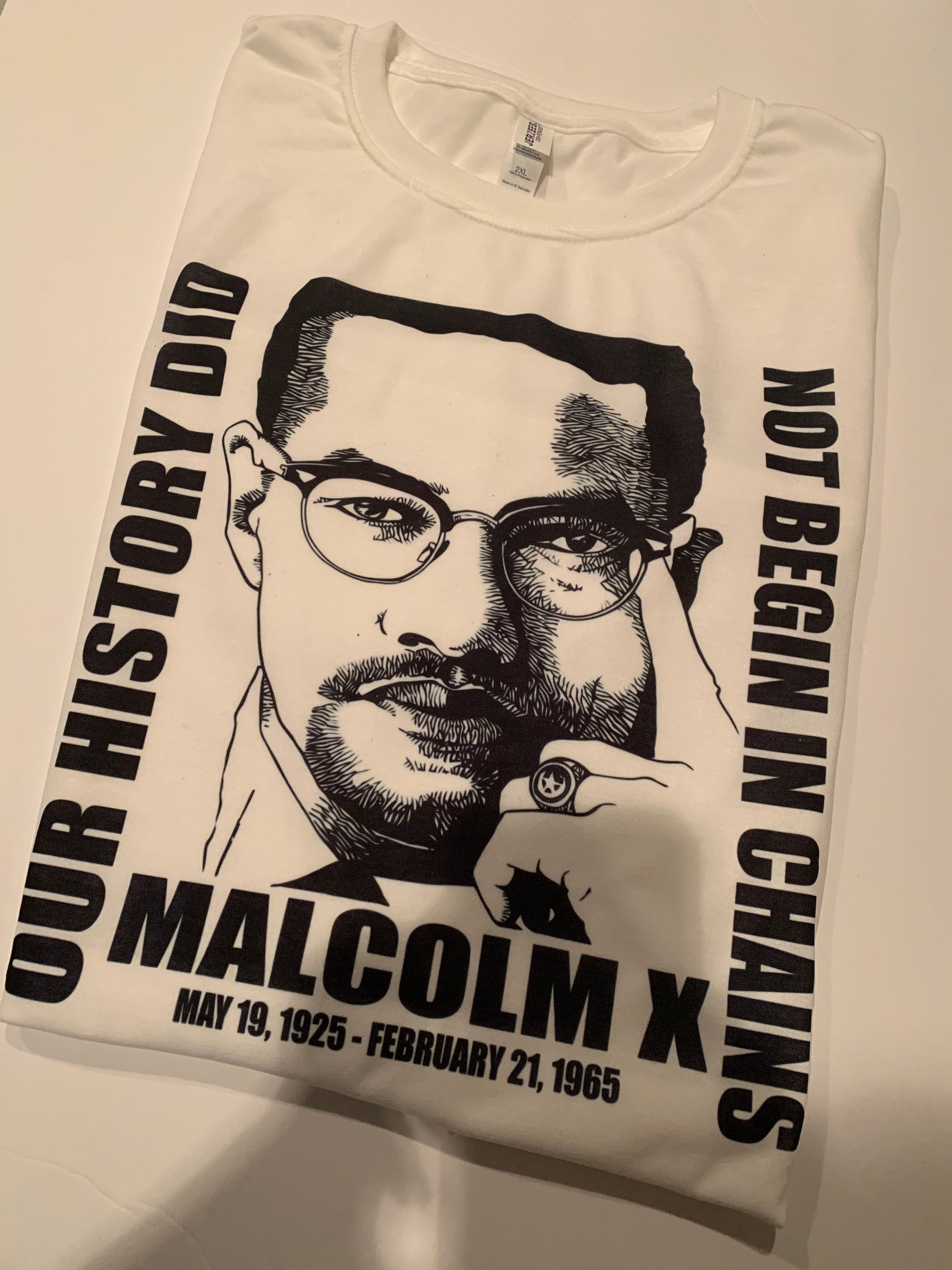 Malcolm X Shirt | Etsy