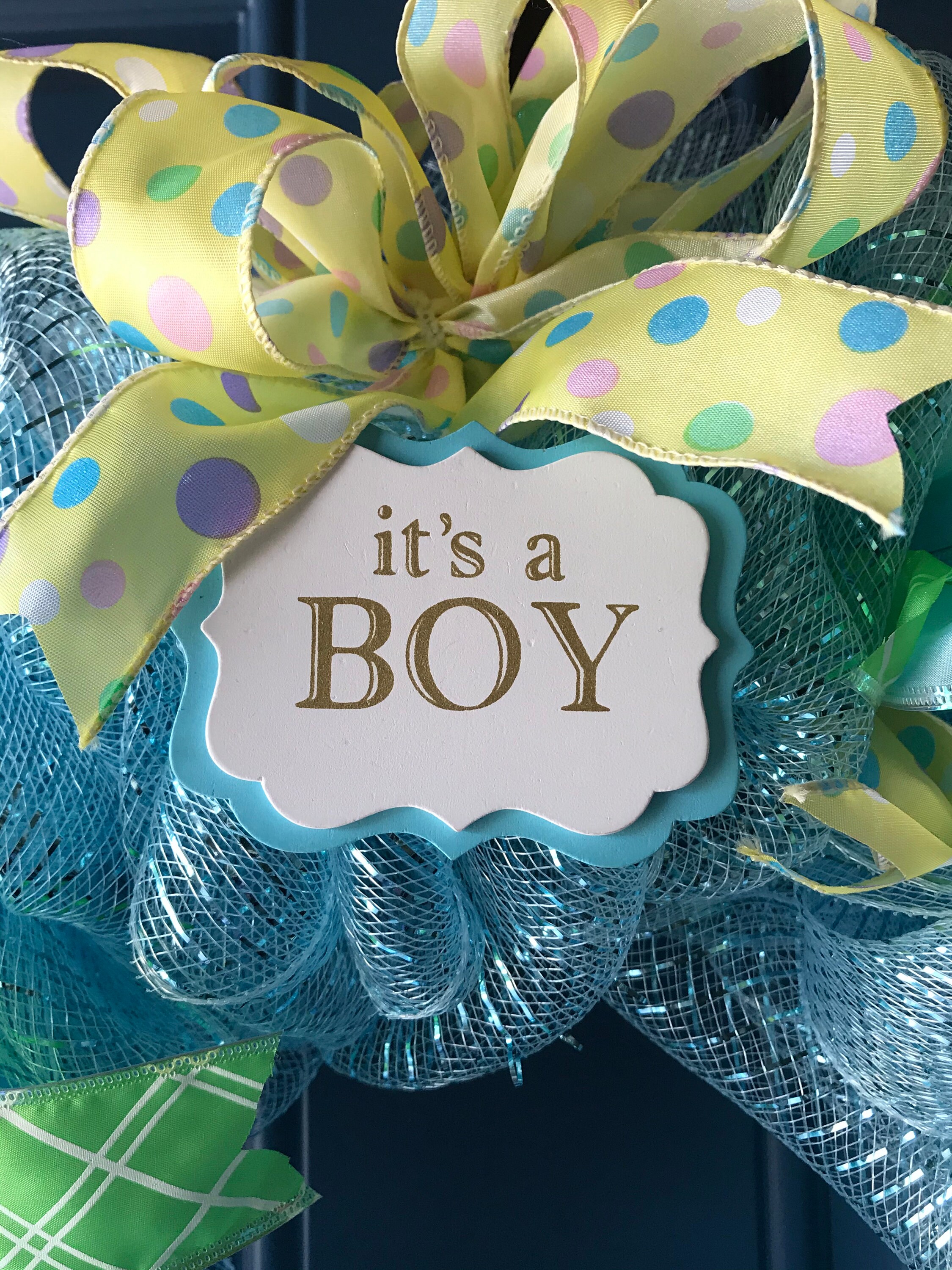 Its a Boy Wreath Baby Boy Wreath Baby Boy Baby Wreath | Etsy