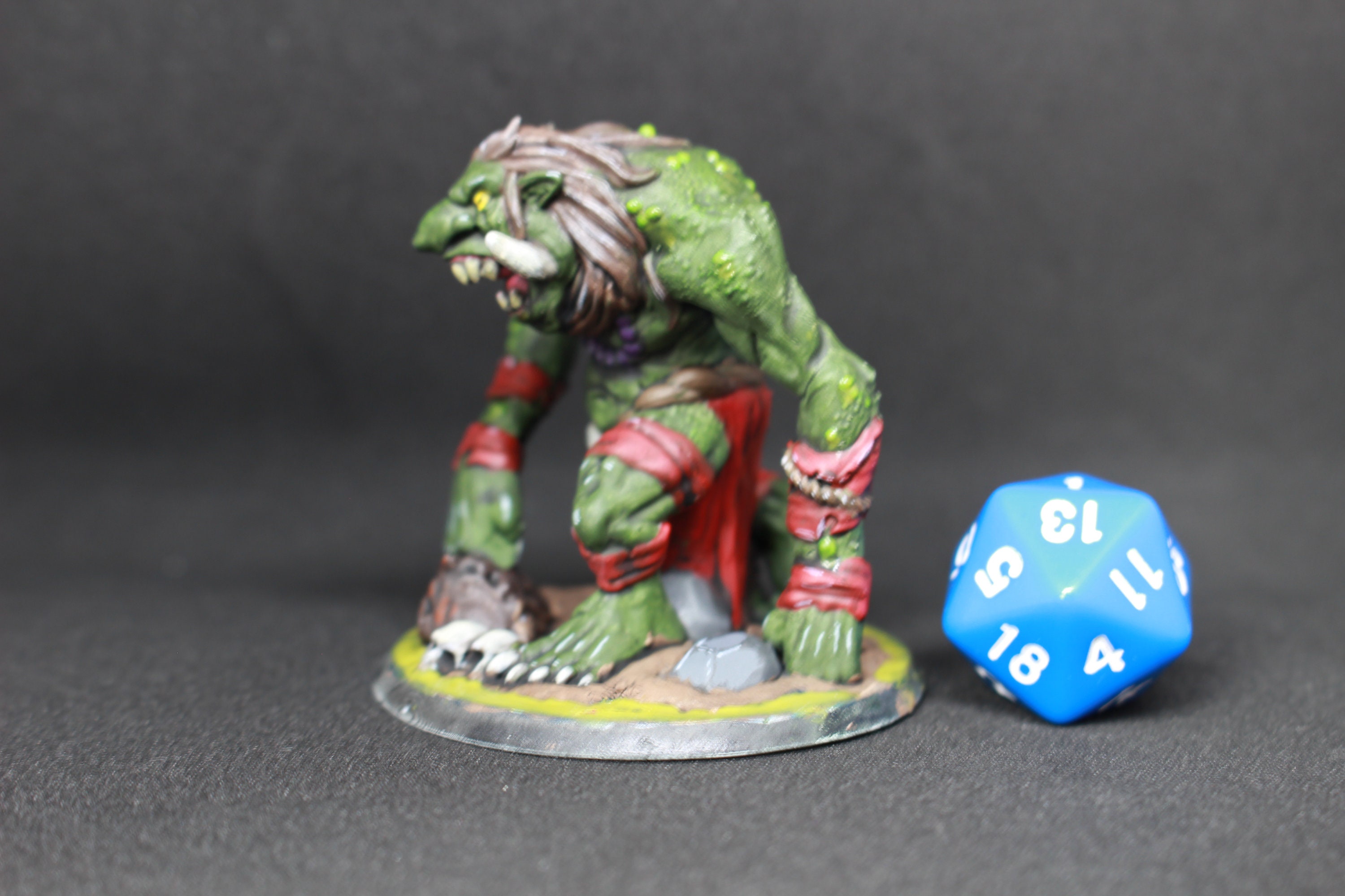 Trolls Miniatures Dungeons and Dragons Pathfinder DND Etsy