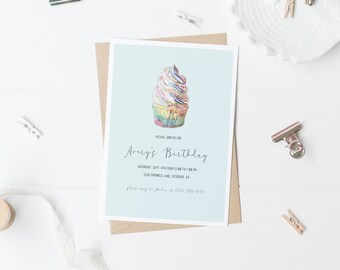 Printable Limo Birthday Invitation | Etsy