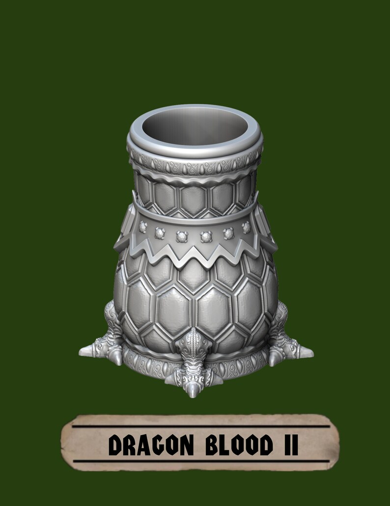 Includes free can inserts Dragon Blood II Mythic Mug