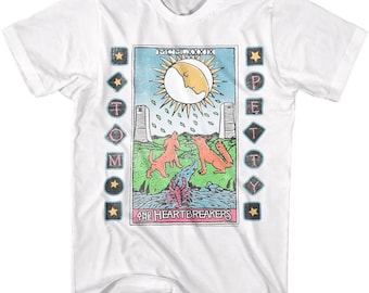 Tom Petty - Tarot Card | Tom Petty Official Shirt | Men's Shirts | Big and Tall Shirts | Men's Big and Tall Graphic Shirt