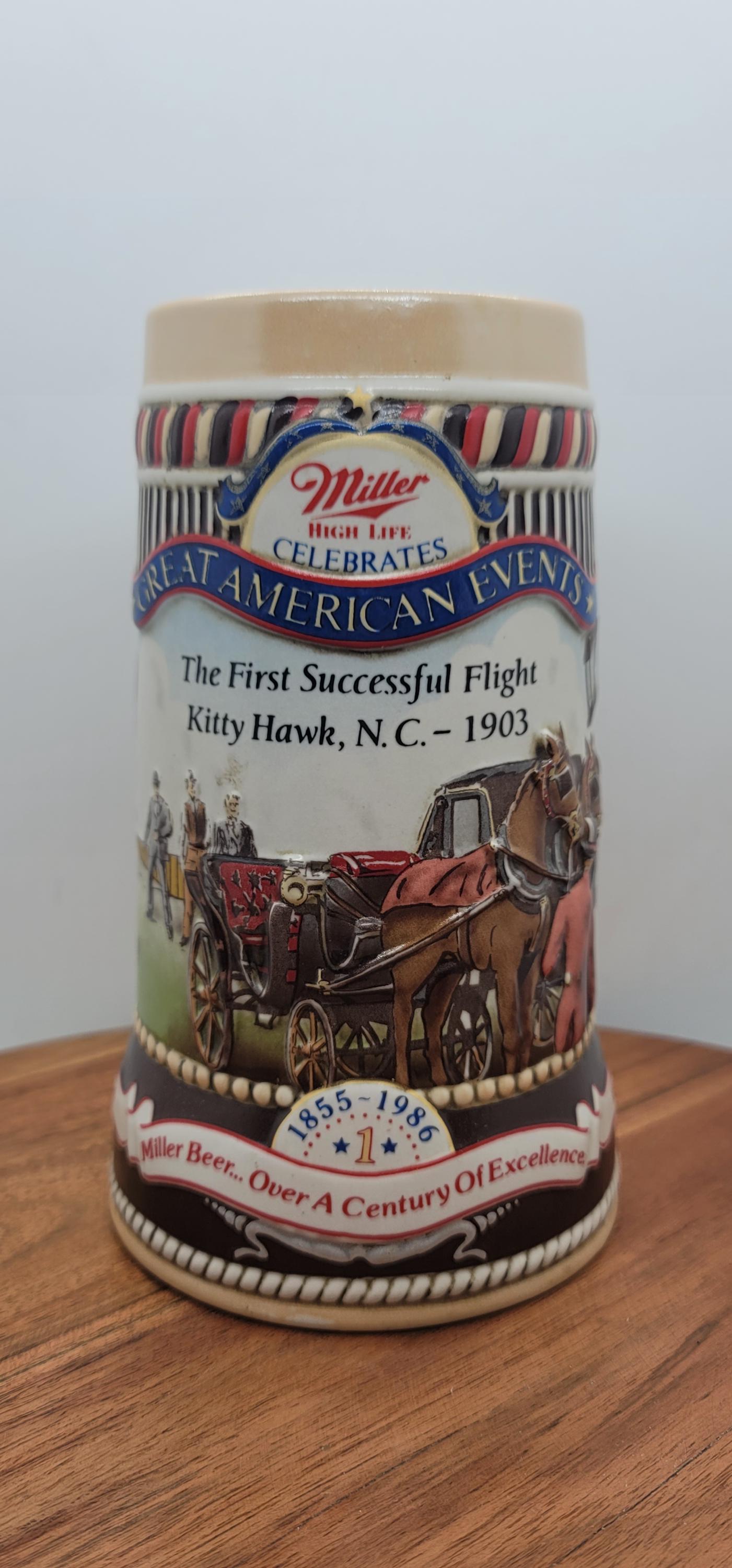 Miller ミラー ビアマグ ビールジョッキ ビンテージ 5個セット 【公式 