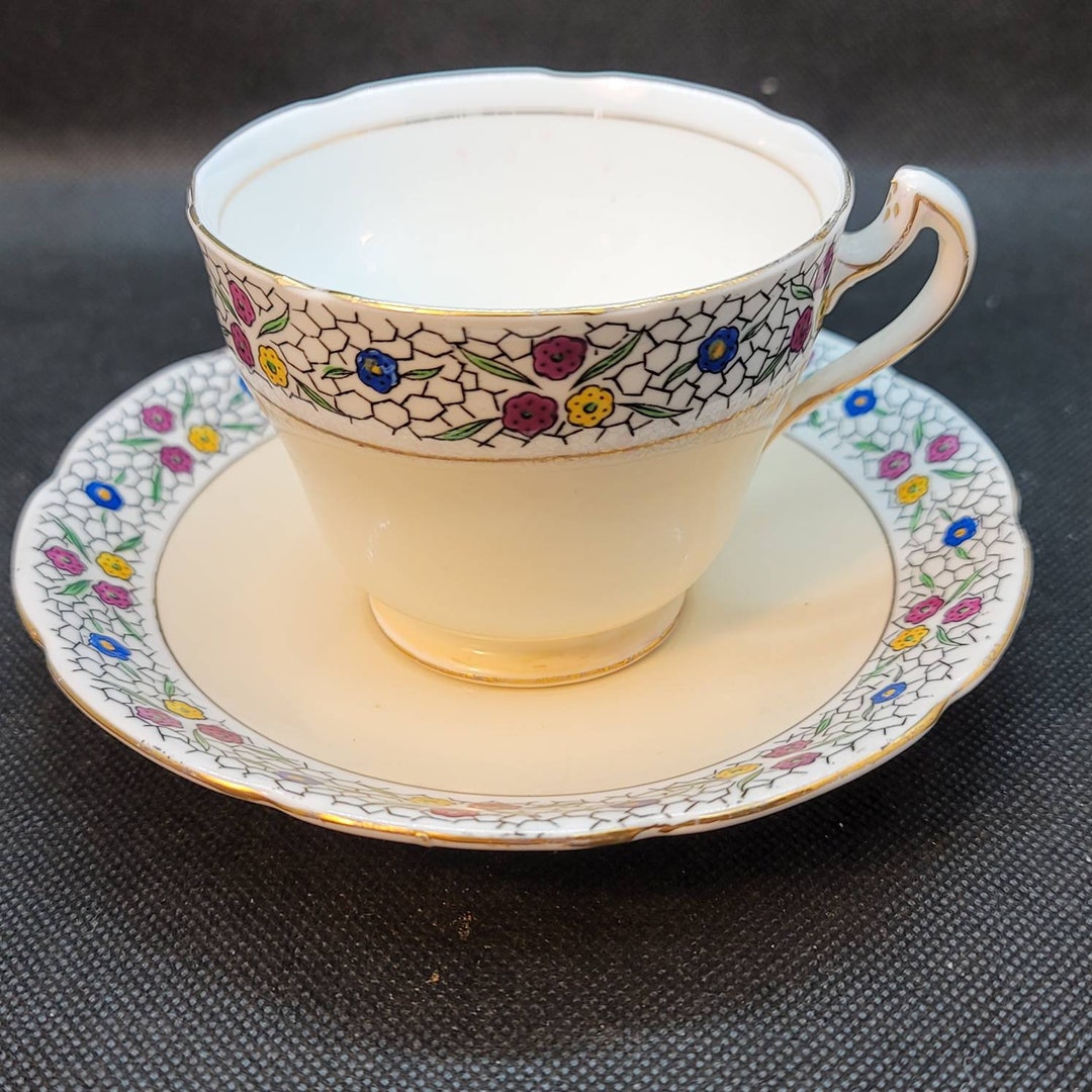 Balfour Royal Crown Pottery Best Bone China England Cup and Etsy