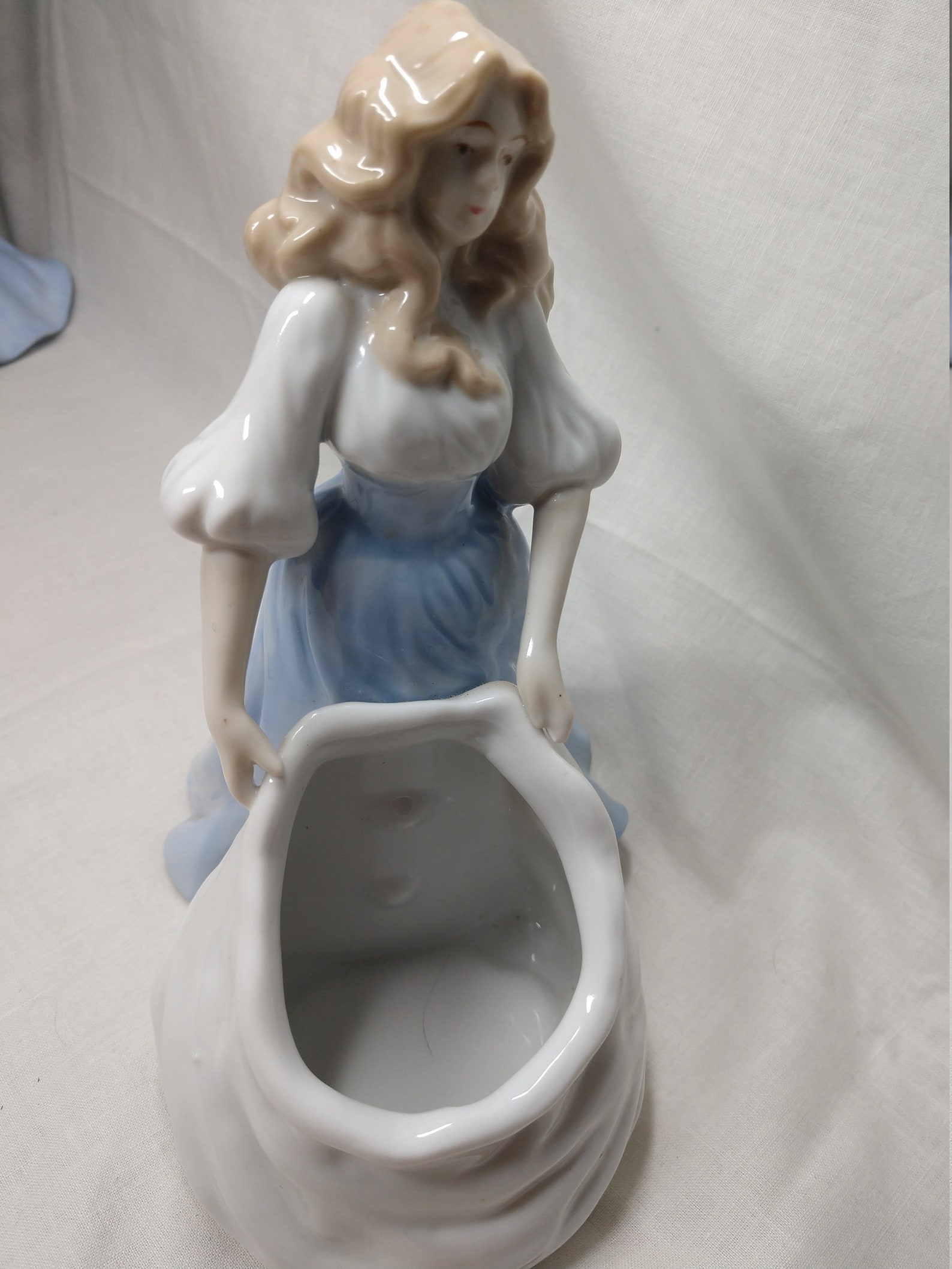 House of Lloyd porcelain figurine vintage maiden girl with Etsy