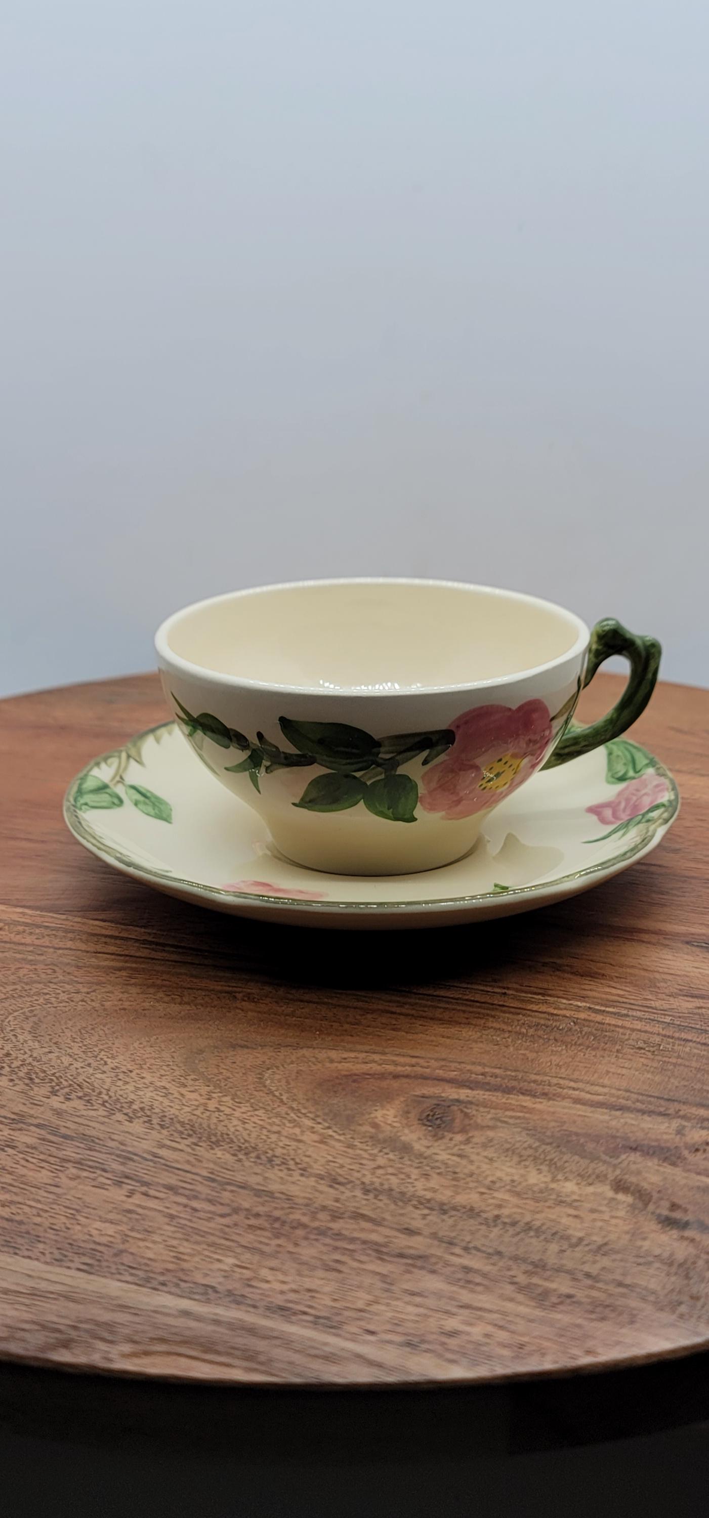 Franciscan desert rose cup and saucer - Etsy 日本