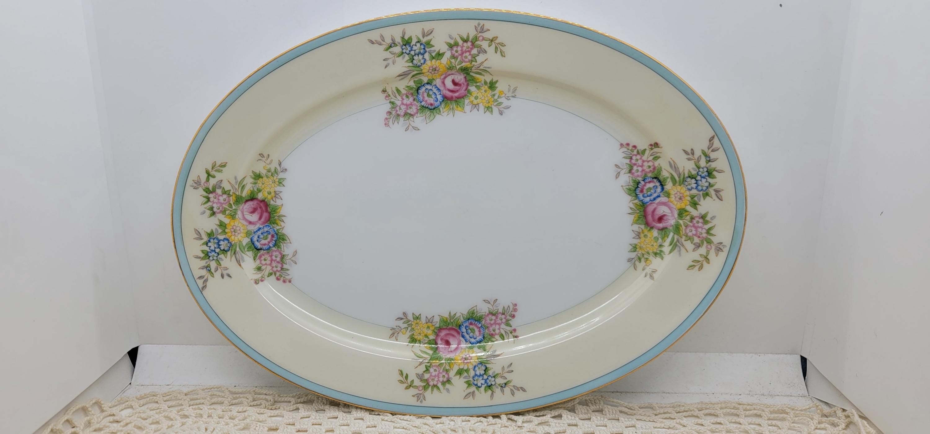 Celebrate Japanese Floral ミディアムオーバルサービングプラッター