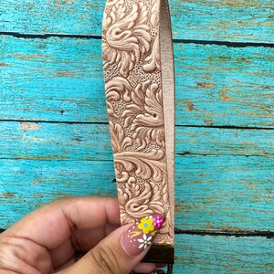 Leather Keychain | Wristlet Keychain