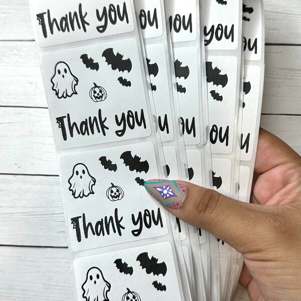 Spooky Thank You - Etsy