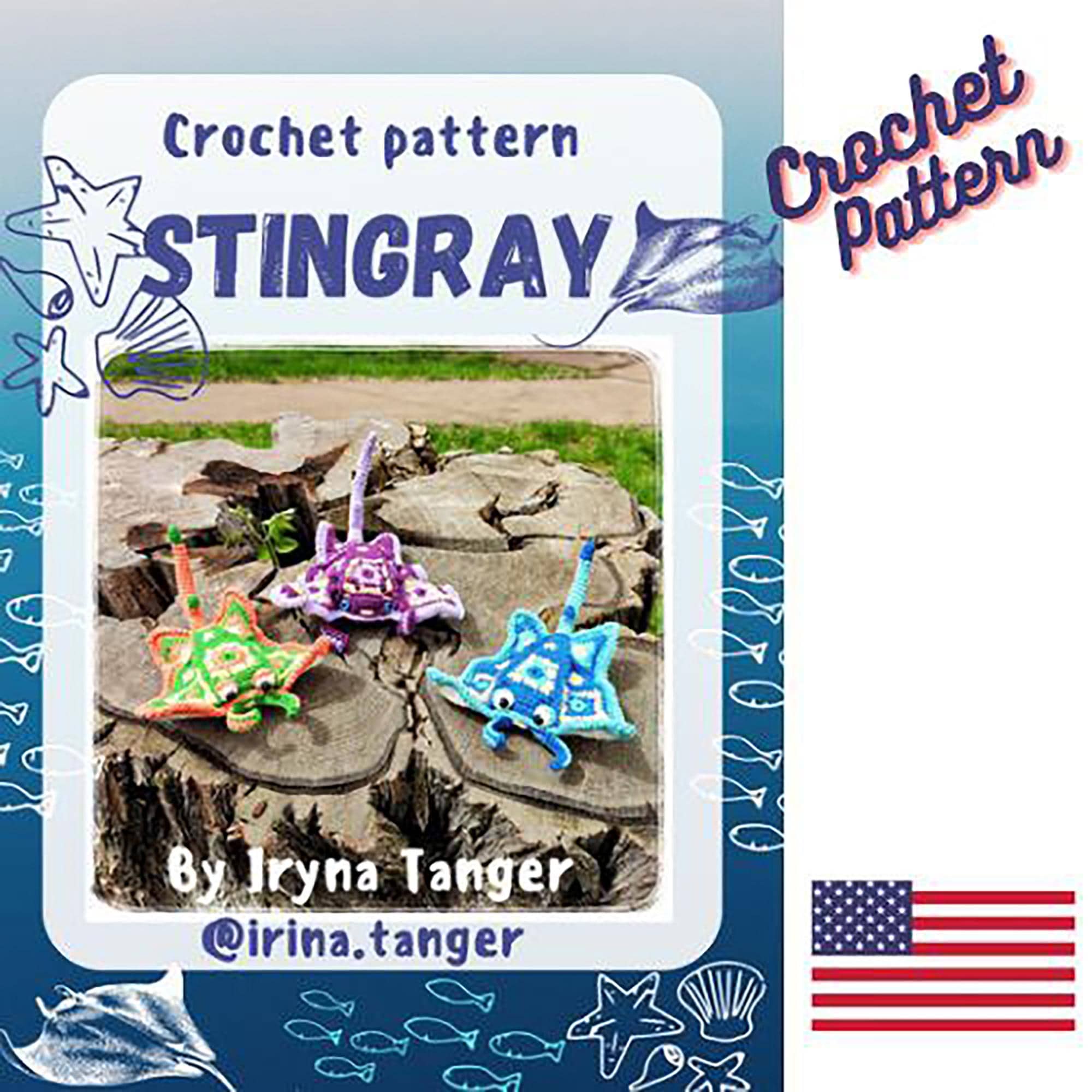 Simple Crochet Stingray Pattern