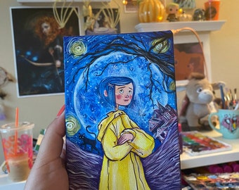 Coraline and the moon